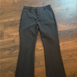 Banana Republic Dark Gray Flare Pants